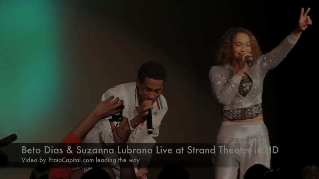 suzanna lubrano and beto dias live at strand theater